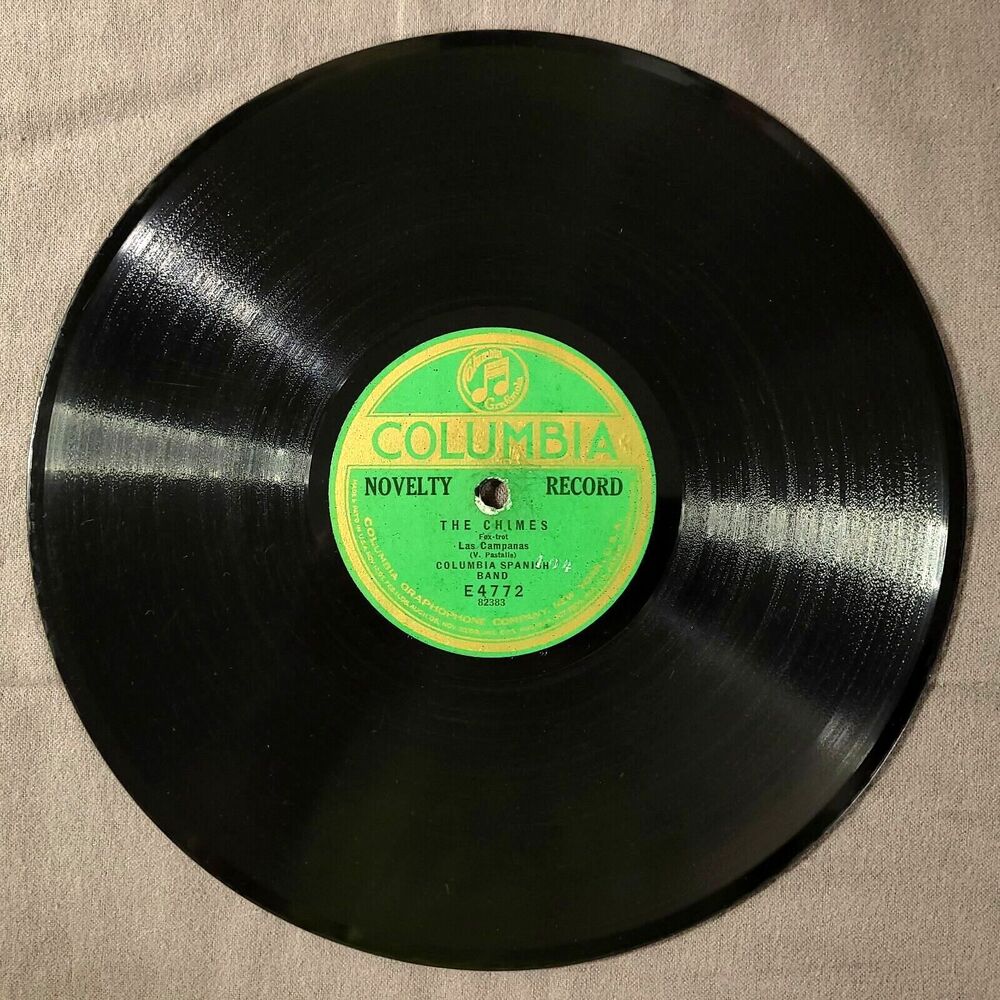 Columbia Spanish Band 78 The Chimes/Three O'clock In The Morning Columbia E4772